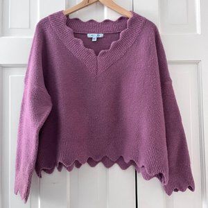 She + Sky | short + boxy sweater